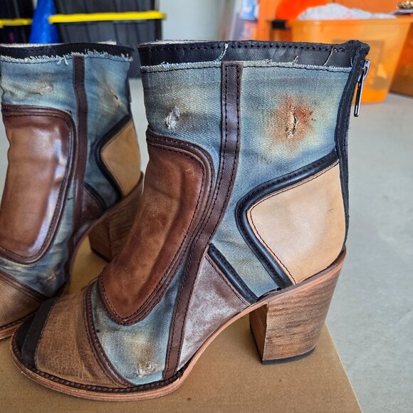 *Rare* *EUC* Freebird by Steven Stock bootie, Size 10 - Picture 1 of 14